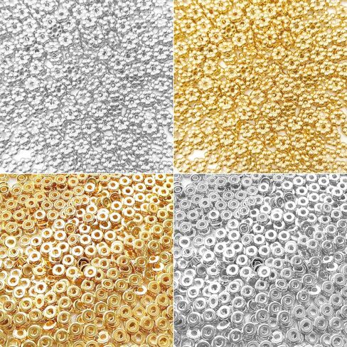 4 Pack Beading Funnel - Clay Beads Bracelet Making Kit, Beading Needles Bracelet Making Kit for Jewelry Making, Jewelry Making kit with Beading Funnel Can Replace Clay Bead Spinner in Saudi Arabia