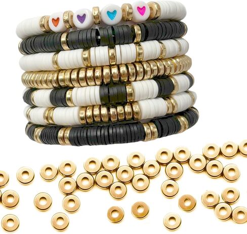 4 Pack Beading Funnel - Clay Beads Bracelet Making Kit, Beading Needles Bracelet Making Kit for Jewelry Making, Jewelry Making kit with Beading Funnel Can Replace Clay Bead Spinner in Saudi Arabia