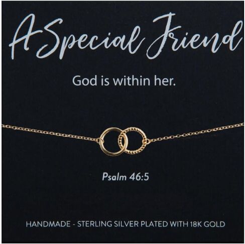 Christian Bracelet With Bible Verse In Gift Box, Christian Gift For Birthdays, Sympathy, Mom, Mom to be, Sister, Daughter, Wife, Aunt, Niece & Friend, Inspirational Gifts, Christian Charm Bracelets in Kuwait