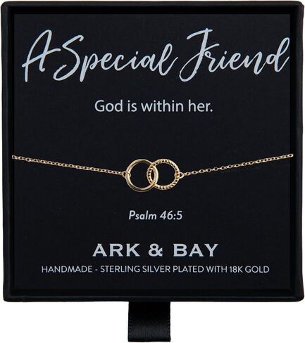 Christian Bracelet With Bible Verse In Gift Box, Christian Gift For Birthdays, Sympathy, Mom, Mom to be, Sister, Daughter, Wife, Aunt, Niece & Friend, Inspirational Gifts, Christian Charm Bracelets in Kuwait
