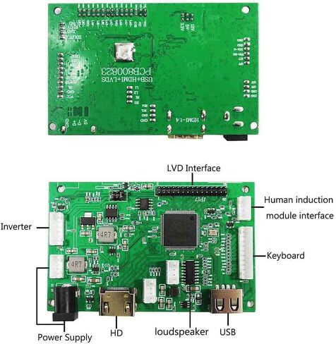 VSDISPLAY 15 Inch 1024X768 G150XGE-1000 High Brightness 1000 Nits LCD Screen Outdoor Display 15.0'' with HD-MI DVI VGA Controller Board in Saudi Arabia