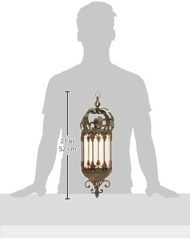 Design Toscano Crown Royale Hanging Pendant Lantern - Set of Two in Saudi Arabia