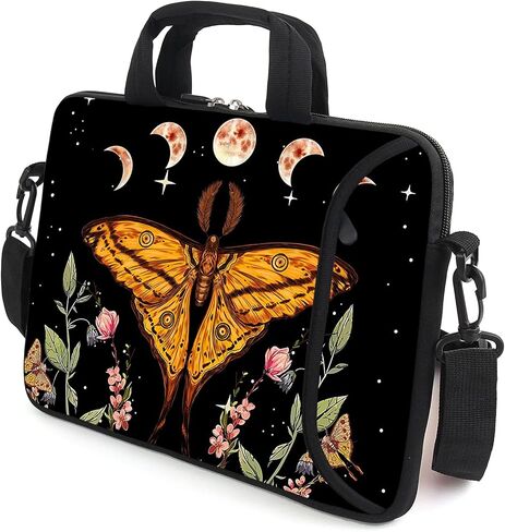 17" Shoulder Bag Adjustable shoulder strap Laptop sleeve Carrying case with mouse and power adapter storage bag (RYJD-17-5) in Saudi Arabia