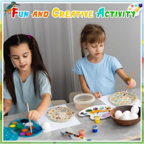 4 Sets Jewelry Dish Making Kit DIY Jewelry Dish Arts and Crafts Kit Make Your Own Jewelry Bowls Gifts for Birthday Gift Ideas in Saudi Arabia