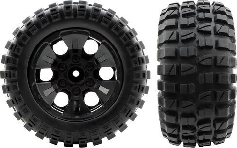 GDOOL 1:10 9200 RC Tires PX9200-29A ملحقات قطع غيار ل 1:10 9200 9200E 9205E 9206E RC سيارات شاحنات (2 قطعة) in Kuwait