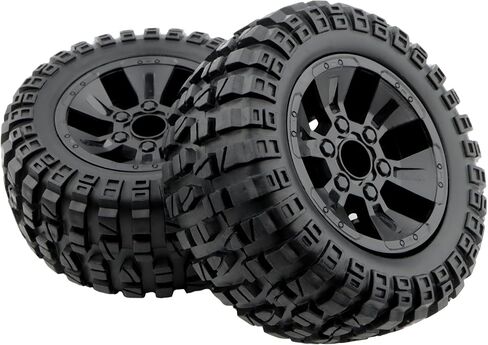 GDOOL 1:10 9200 RC Tires PX9200-29A ملحقات قطع غيار ل 1:10 9200 9200E 9205E 9206E RC سيارات شاحنات (2 قطعة) in Kuwait