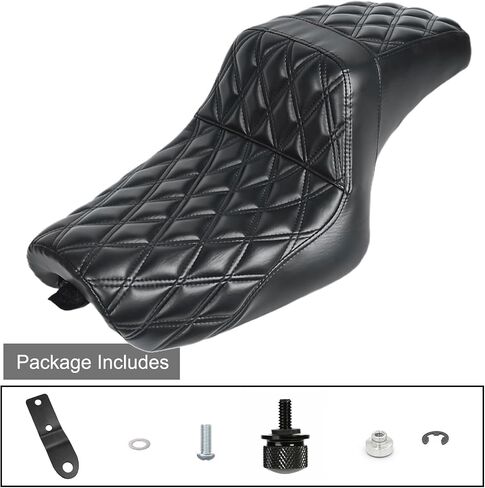Motorcycle Seats fit Harley Sportster Seat for Harley Sportster 883 1200 X48 Iron883 XL883N 2009-UP Seventy two Forty Eight Front Rear Driver Passenger Seat Two Up seat for 3.3up-4.5 GAL Fuel Tanks in Saudi Arabia