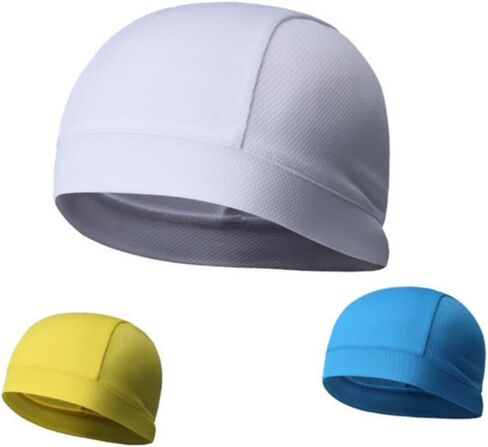 2pcs Cycling for Men Quick Dry Cycling Cap Liner for Men & Women - Sweatband Skull Cap Helmet - Sports in Kuwait