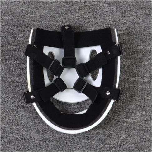 CAFELE Japanese High-Rise Invasion Masks Cosplay Sniper Tenkuu Shinpan White Smile Masks Halloween Masquerade Party Props in Kuwait