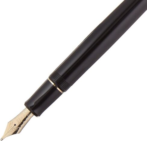 Pilot Fountain Pen Custom 742, Black Body, FA-Nib in Saudi Arabia
