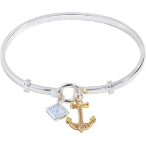 Alex and Ani Anchor Tension Bangle