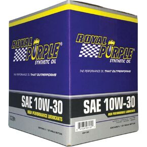 Royal Purple 01130 SAE Multi-Grade Synthetic Motor Oil 10W30 Pack of 6 Quarts