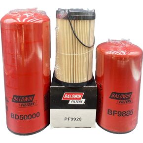 P&F Oil Change Kit For Cummins ISX #2 BD50000 - BF9885 - PF9928 (Replace LF14000NN FF5776 FS36401)