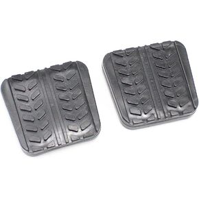 LARBLL Pair Brake Clutch pedal pad Cover fit for Mazda MX-3/6 RX-7 323 626 929 B-Series MPV S083-43-028