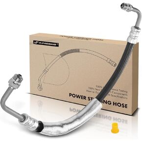 A-Premium Power Steering Pressure Hose Line Assembly Compatible with Ford F-250 F-350 F-450 F-550 Super Duty 2005 2006 2007 6.0L 6.8L