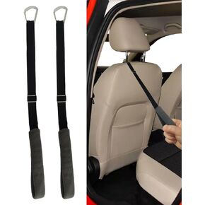 2Pcs Kids Headrest Grab Handles， for Children Entry and Exit The Car， Kid and Elderly Long Handle Assist Grab