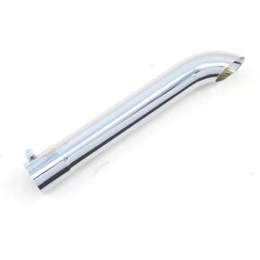 Patriot Exhaust H2965 Turndown Motorcycle Exhaust Tip,Silver