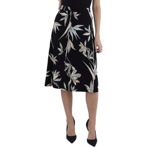 Kasper Women's Midi Flared Skirt