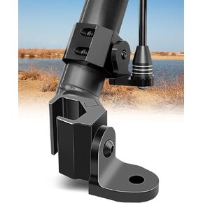 UTV Whip Mount for Polaris Ranger, 360°Adjustable Heavy-Duty UTV Whip Mounting Bracket for Polaris Ranger General Can am Defender Commander Maverick Trail/Sport Work for Pro-fit Cage（1 Pcs）