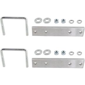 Pair(2) ROPS Bar Light Brackets Fits Kubota BX Some Jo-hn Dee-re Tractor