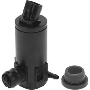 ACROPIX Windshield Washer Pump W/Grommet Windshield Washer Fluid Pump Fit for Toyota Camry Tacoma for Hyundai Elantra Sonata No.853300K011 - Pack of 1