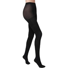 HUE womens Fashion Tights With Control Top