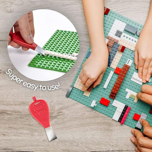World's Fastest Brick Separator Tool - Efficient Brick Remover for Kids and Adults - Perfect for Ages 6 and Up - Essential Brick Tool (Red) in Saudi Arabia