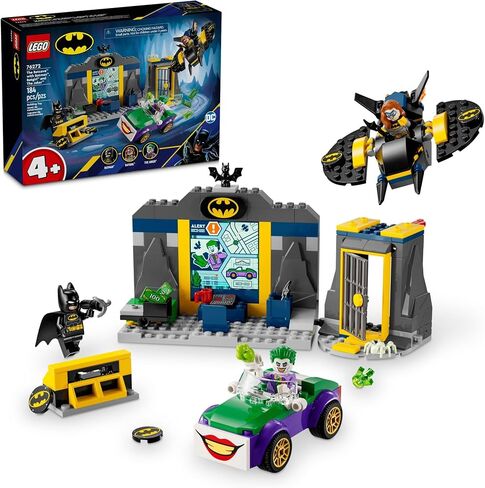 LEGO DC Batman: The Batcave with Batman, Batgirl & The Joker, Fun Super Hero Toy, Gift for Kids Ages 4 and Up with Batman Action Figures, 76272 in Saudi Arabia