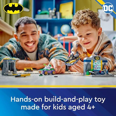 LEGO DC Batman: The Batcave with Batman, Batgirl & The Joker, Fun Super Hero Toy, Gift for Kids Ages 4 and Up with Batman Action Figures, 76272 in Saudi Arabia