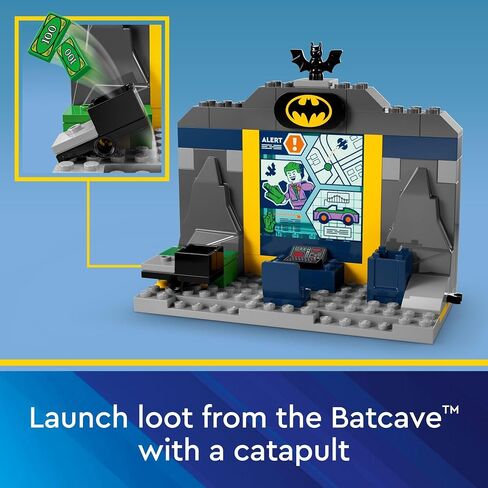 LEGO DC Batman: The Batcave with Batman, Batgirl & The Joker, Fun Super Hero Toy, Gift for Kids Ages 4 and Up with Batman Action Figures, 76272 in Saudi Arabia