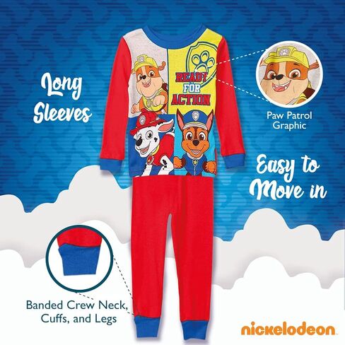 Nickelodeon Boys' Little “Paw Patrol" Pajama Set, On The Go, 2T in Saudi Arabia