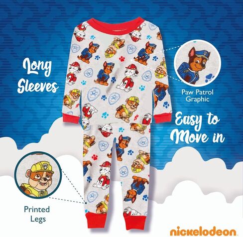 Nickelodeon Boys' Little “Paw Patrol" Pajama Set, On The Go, 2T in Saudi Arabia