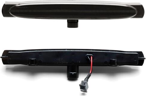 iJDMTOY Smoked Lens F1 Style Strobe Featured LED Trunk Lid High Mount Third Brake Light Assembly Compatible With 1997-2004 Chevy C5 Corvette in Saudi Arabia