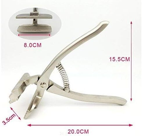 Chrome Canvas Pliers Spring Return Handle Canvas Stretching Plier Handle Stretcher Bars Artist Franing Tool in Kuwait