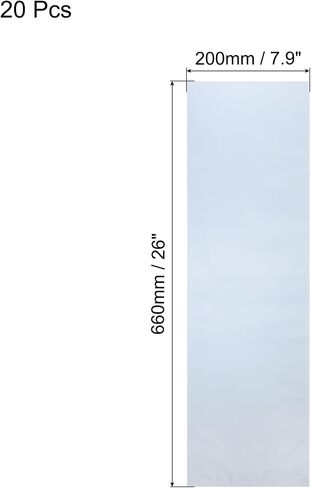 MECCANIXITY 20Pcs Anti Static Bags ESD Shielding Bag Flat Open Top Anti Static Bag for Electronic Devices 9.8x15.7 Inch(250 * 400mm) in Saudi Arabia