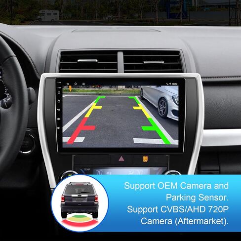 2+32G 10.1 بوصة Android 12 ستيريو سيارة لتويوتا كامري 2015-2017 IPS شاشة لمس راديو السيارة مع Carplay وAndroid Auto دعم كاميرا احتياطية GPS FM Navi BT SWC in Kuwait