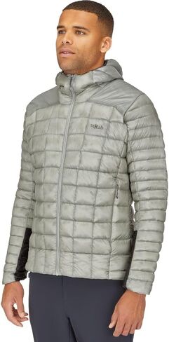 سترة Rab الرجالية الخفيفة من جبال الألب الأسطورية معزولة ومقاومة للماء والرياح للتنزه سيرًا على الأقدام والتسلق وغير رسمية in Kuwait