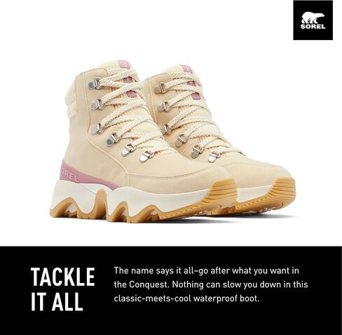 SOREL Women's Kinetic Impact Conquest Plus Waterproof Boot in Saudi Arabia