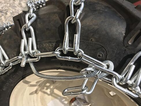 TireChain.com Compatible with Kubota BX2380 Rear 26x12-12 V-BAR Tire Chains in Saudi Arabia