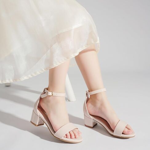صندل بكعب عالٍ للفتيات مفتوح من الأمام مع إبزيم بحزام للكاحل للأطفال الصغار في حفلات الزفاف صنادل بكعب مكتنزة in Kuwait