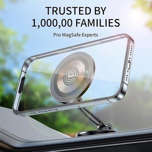 for MagSafe Car Holder,【360° Rotation & Strong Magnet】 Magnetic Phone Holder for Car, Compatible for iPhone 15 14 13 12 Pro Max Series in Kuwait