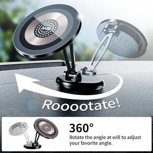 for MagSafe Car Holder,【360° Rotation & Strong Magnet】 Magnetic Phone Holder for Car, Compatible for iPhone 15 14 13 12 Pro Max Series in Kuwait