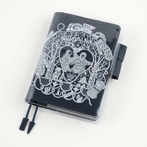 إكسسوارات Hobonichi Techo Keiko Shibata: غطاء على الغلاف [A6/للغطاء المزدوج] آذان كلب ترفرف في مهب الريح in Kuwait