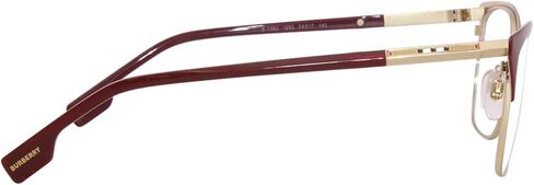 BURBERRY Eyeglasses BE 1362 1292 Alma Light Gold/Bordeaux in Saudi Arabia