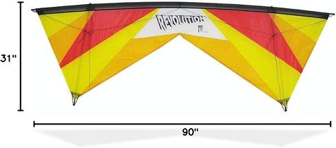 Revolution Kites EXP Kite with Reflex Technology (Handles/Line Set/Instruction Manual / 1 Spare Shaft) in Saudi Arabia