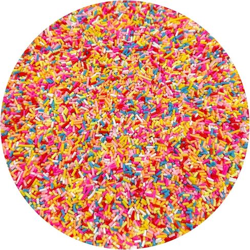100G 2-5MM Fake Sprinkles Resin Sprinkles Fake Candy Sprinkles Clay Sprinkles Polymer Sprinkles Polymer Clay Slices for Nail Art DIY Crafts Cake Dessert Phone Case(65-Mixed 4) in Saudi Arabia