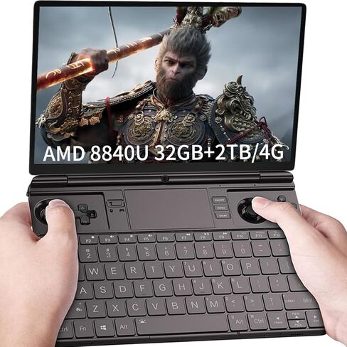 GPD Win Max 2 2024 [AMD Ryzen 7 8840U-64GB+2TB] 10.1 Inches Mini Handheld Win 11 PC Video Game Console Gameplayer 1920X1200 Touchscreen Laptop Tablet PC 2TB M.2 SSD Storage in Kuwait