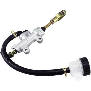 PRO BAT Rear Brake Master Cylinder with Reservoir for 50cc 70cc 90cc 110cc 125cc ATV Chinese Dirt Bike Pit Bike Sportworks Carbide 150cc Karts ATC 250R 1982