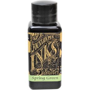 Diamine Fountain Pen Bottled Ink, 30ml - Spring Green