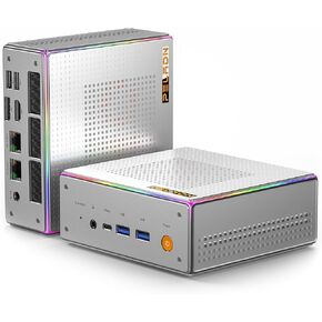 PELADN Mini PC Intel Core i7-12650H(Up to 4.7Ghz),Mini Computers 32GB RAM 1TB M.2 PCIe 3.0 NVMe 2280 SSD Mini Desktop Computers, WiFi6/Bluetooth5.2/4K DP HDMI Type-C USB4 for Home Office